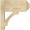 Ekena Millwork Legacy Craftsman Rough Sawn Outlooker, Douglas Fir, 8"W x 16"D x 16"H OUT08X16X16LEC04RDF - alternate 2